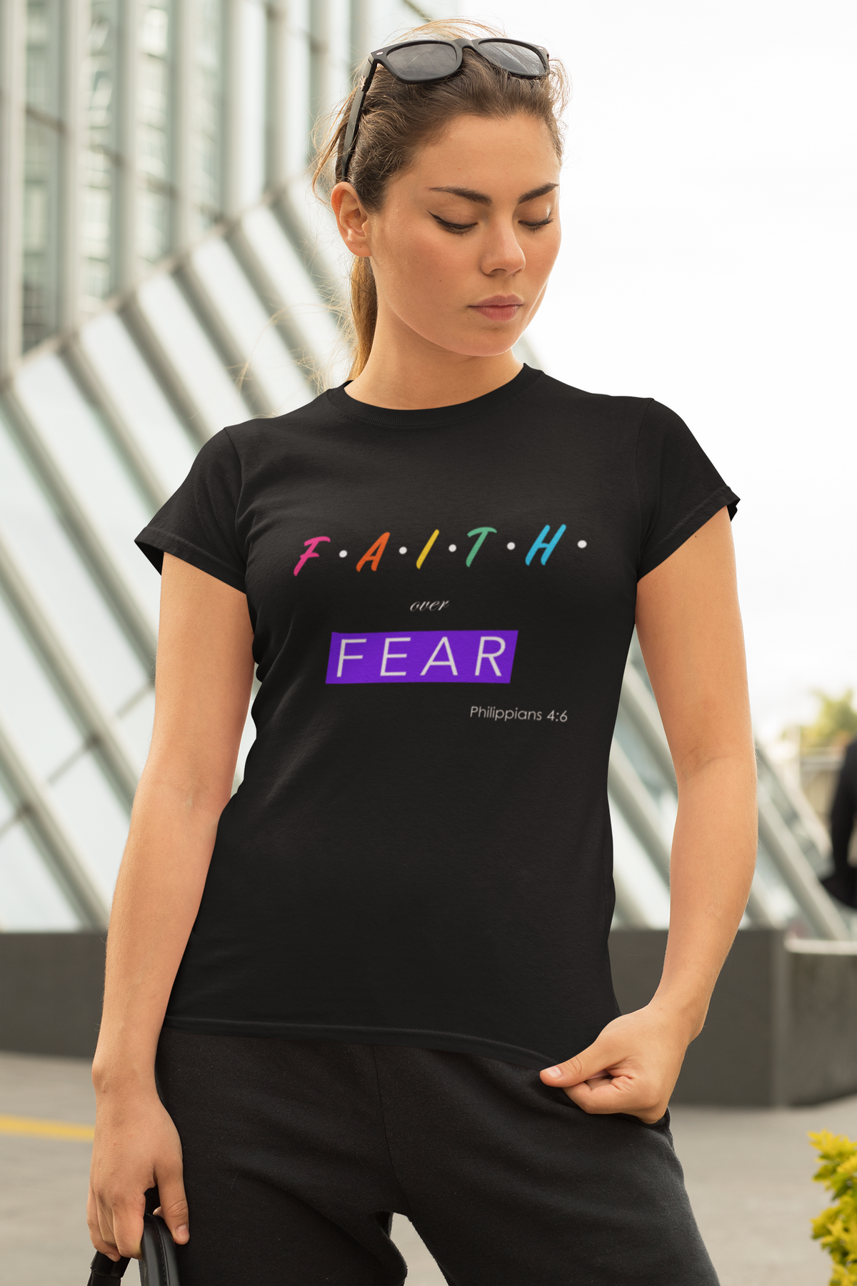 Faith Over Fear Series One Unisex Heavy Cotton Tee