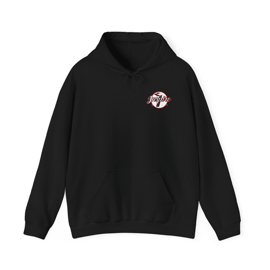 Baptized by Fire All-Over Print Men's Thicken Pullover Hoodie