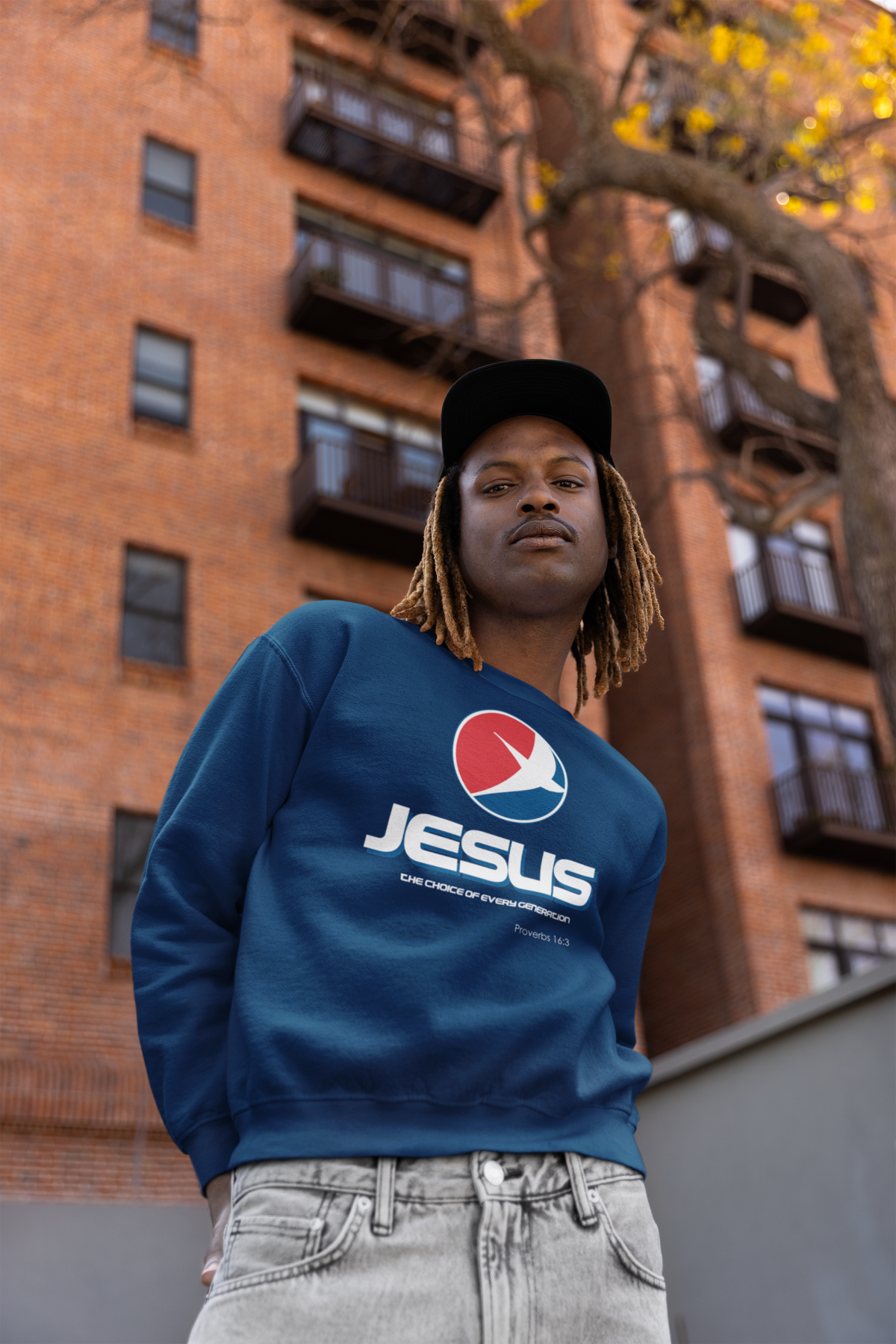 "Jesus: The Choice of Every Generation" Unisex Crewneck Sweatshirt