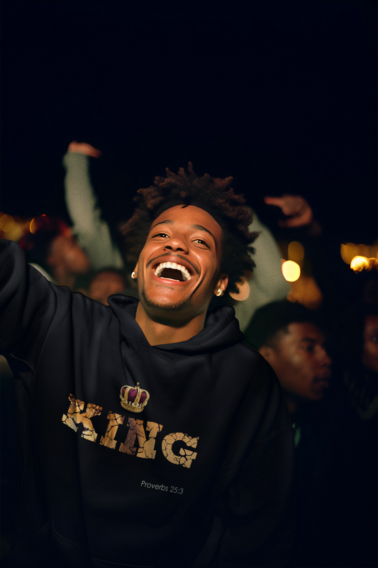I Am King Unisex Heavy Blend™ Hooded Sweatshirt