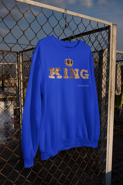 I Am King Unisex Heavy Blend™ Crewneck Sweatshirt