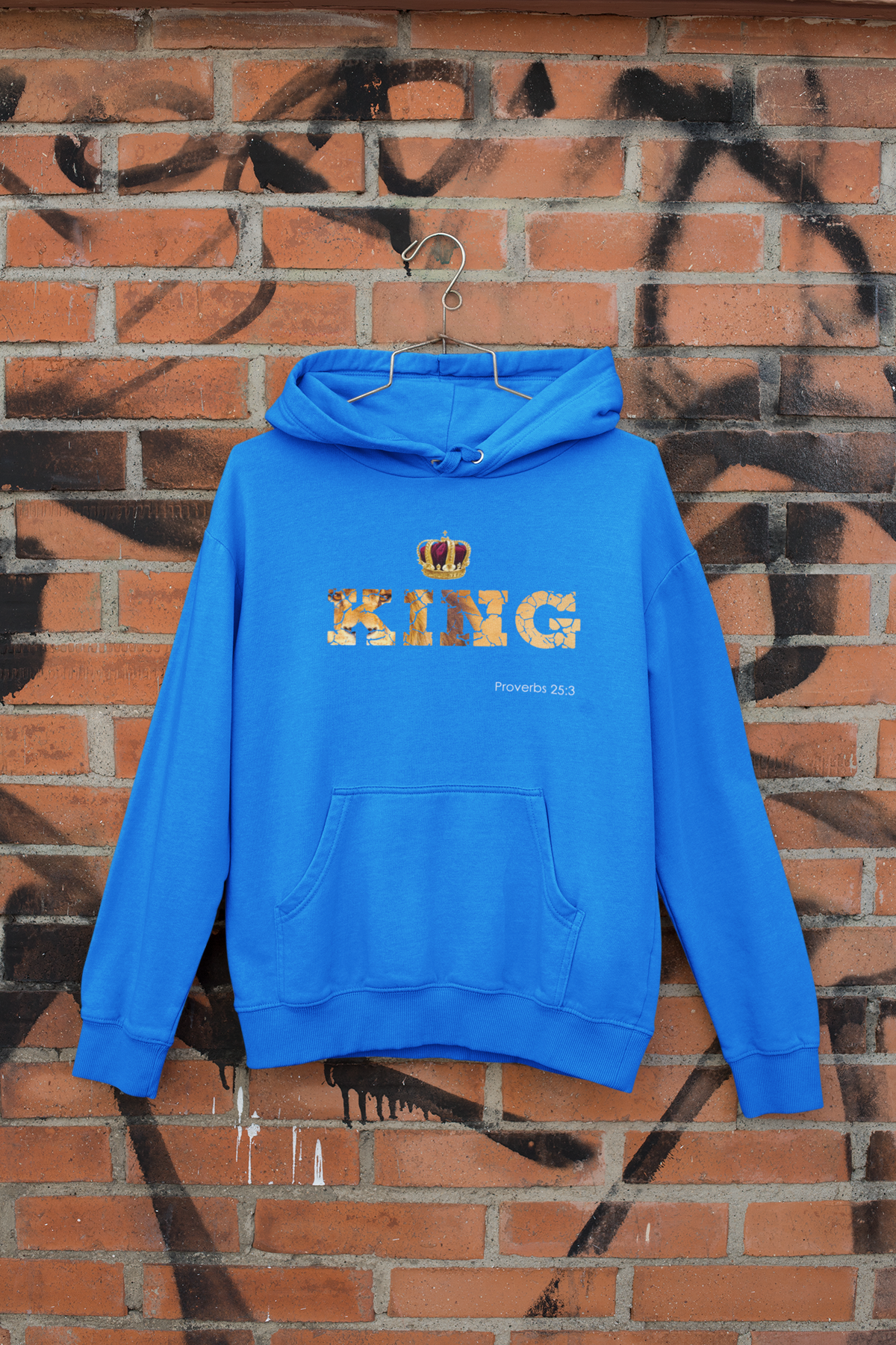 I Am King Unisex Heavy Blend™ Hooded Sweatshirt