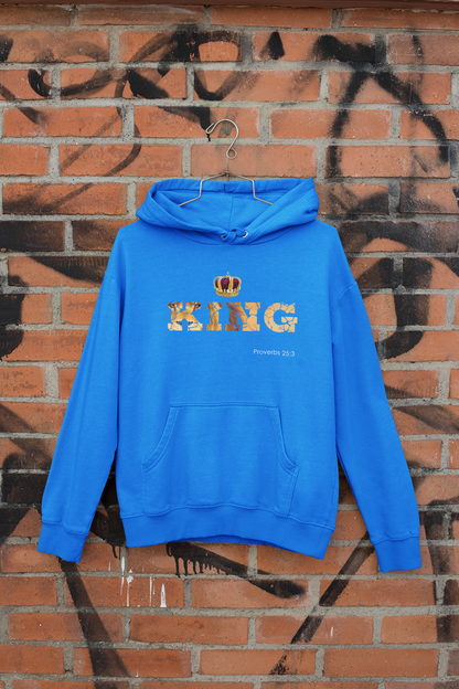 I Am King Unisex Heavy Blend™ Hooded Sweatshirt