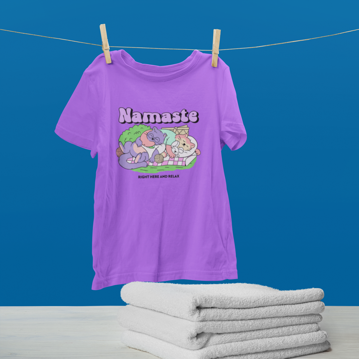 Namaste Unisex Heavy Cotton Tee