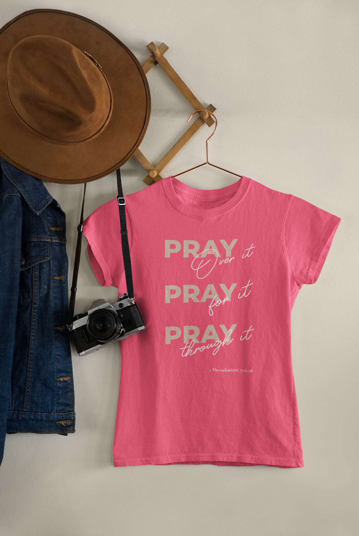 Pray Pray Pray Unisex Heavy Cotton Tee