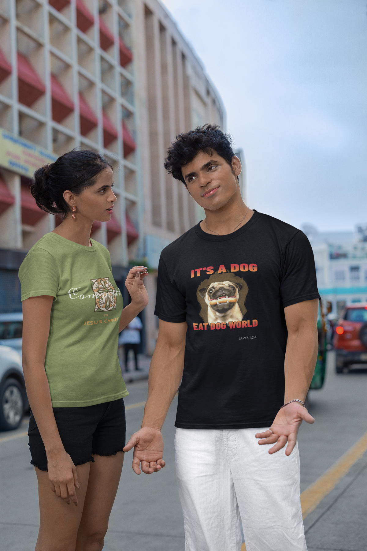 Dog Eat Dog Unisex Heavy Cotton Tee