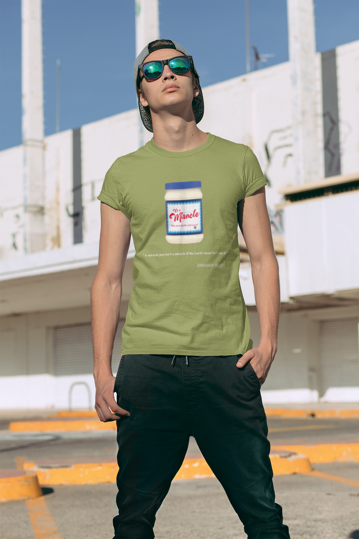It's a Miracle Inspirational Unisex Heavy Cotton Tee