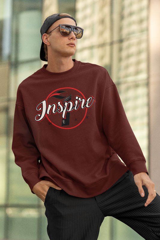 Inspire Wear Baseball Unisex Heavy Blend™ Crewneck Sweatshirt
