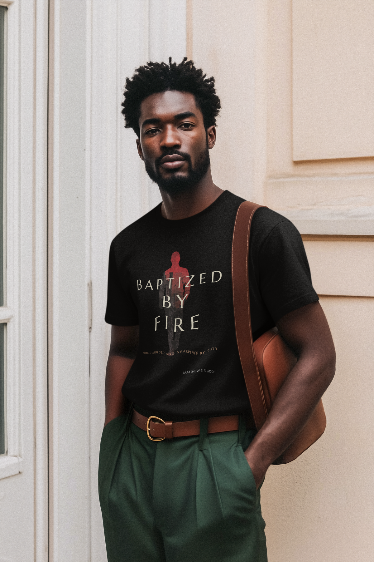 Baptized by Fire Unisex Heavy Cotton Tee – Inspire Wear