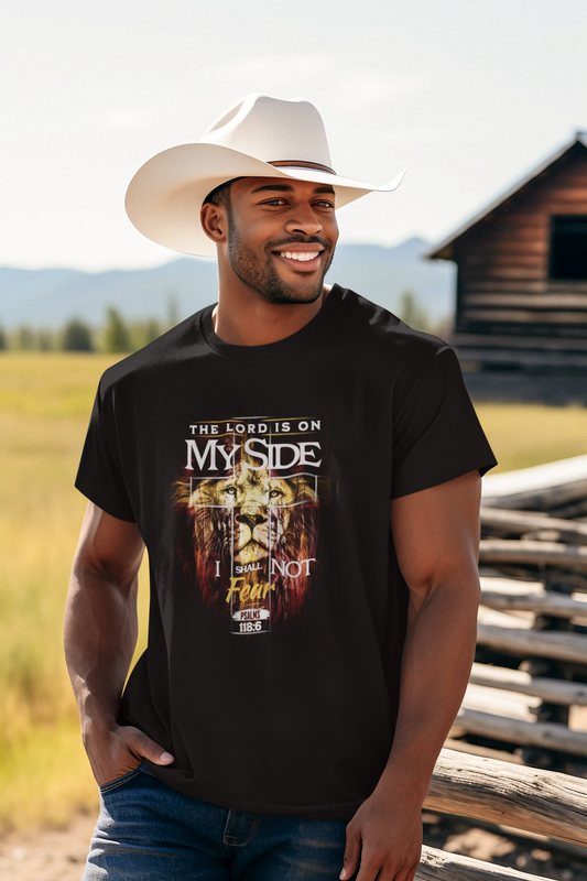 Lord on My Side Unisex Heavy Cotton Tee