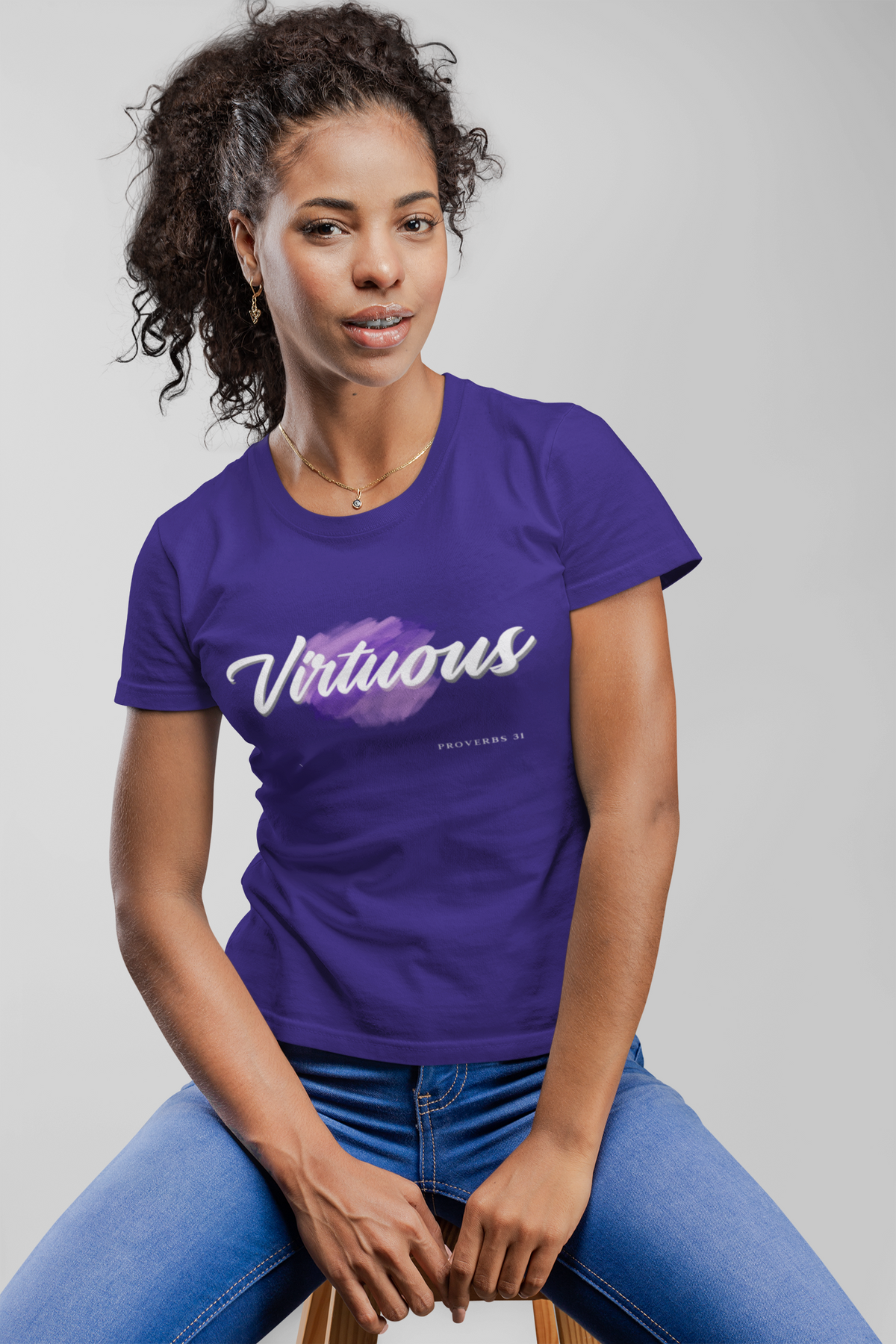 "Virtuous" Inspirational Women's Graphic T-Shirt